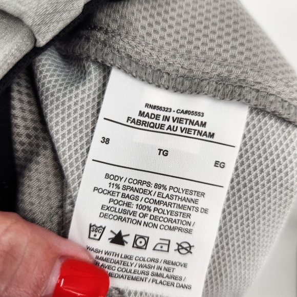 Nike Golf Dri Fit Shorts Mens Size 38 Gray - Picture 7 of 7